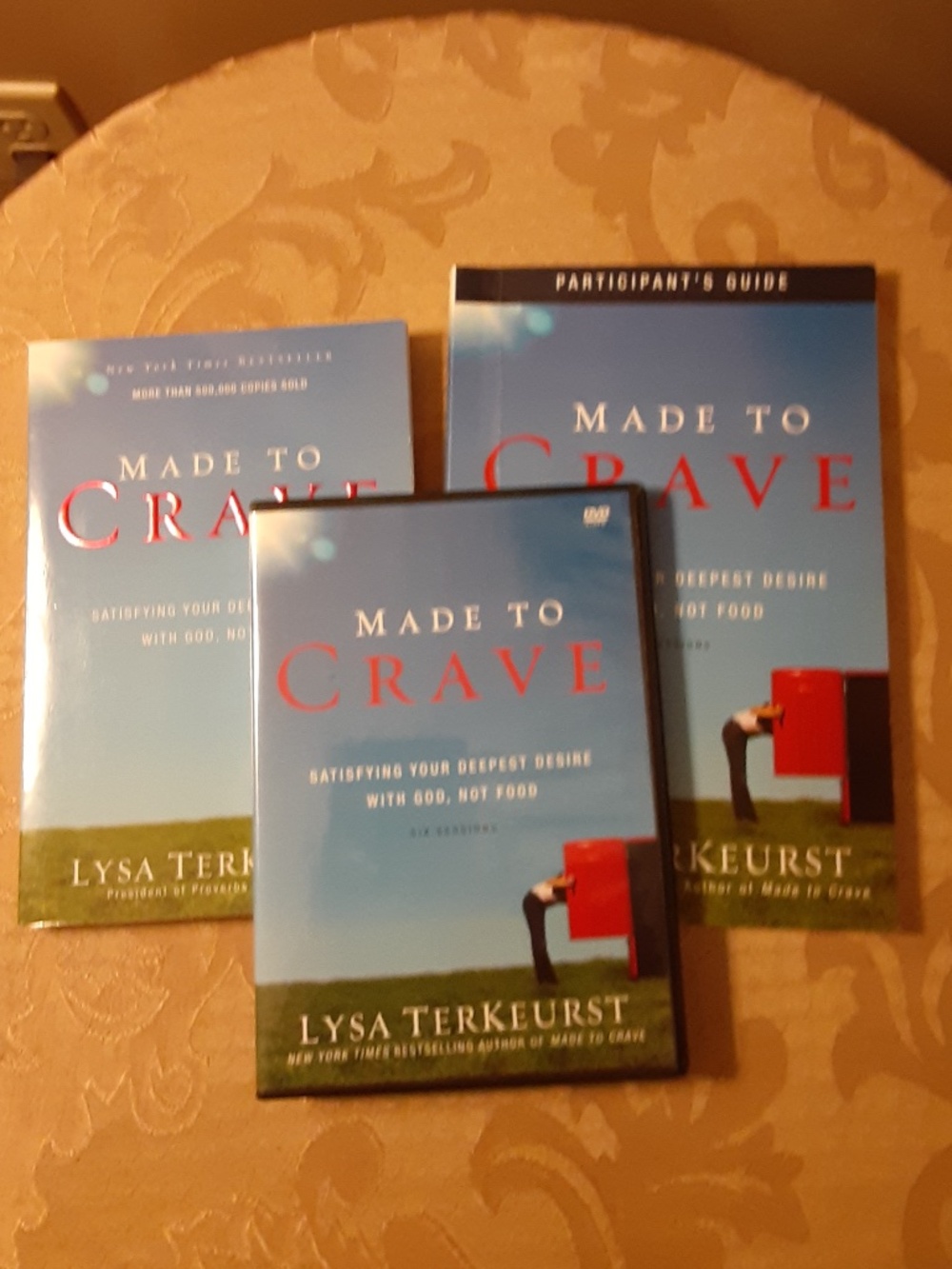 Lysa Terkeurst MADE TO CRAVE Books Set & DVD Bundle